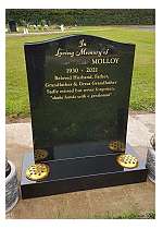 01 Black Granite Ogee